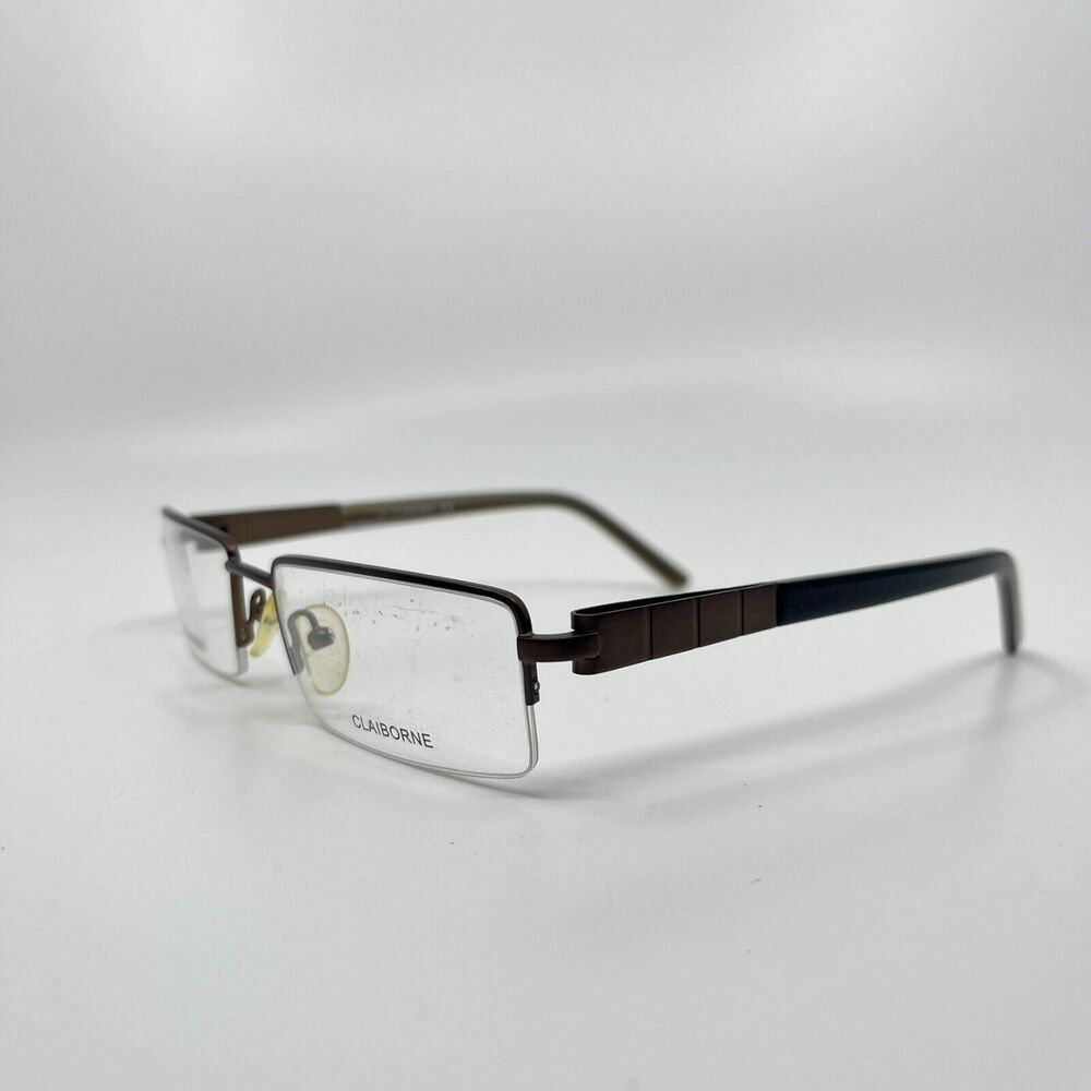 Claiborne Salesman Mens eyeglasses Frame Black 0JUV 53-18-145 H6736